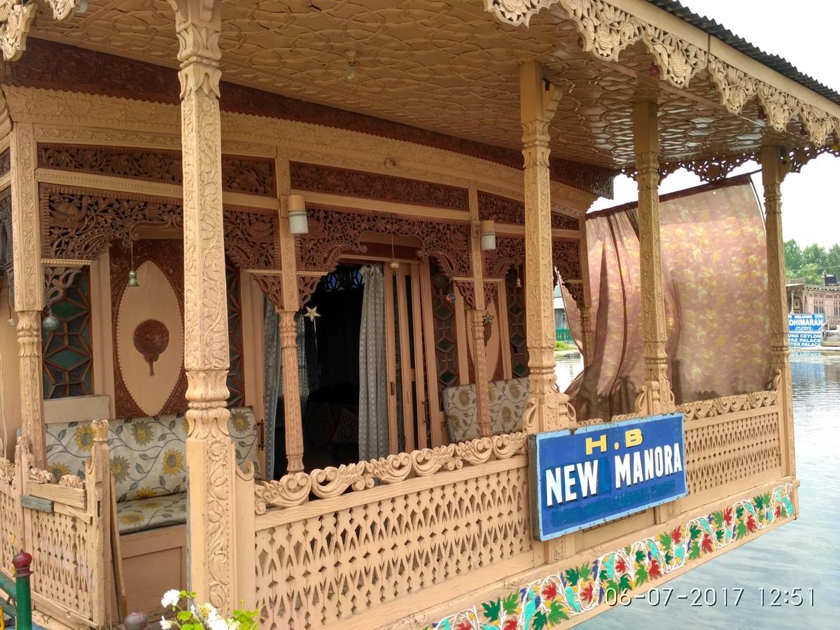 SrīnagarHouse Boat New Manora住宿加早餐旅馆 外观 照片